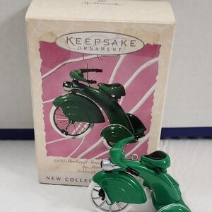 HALLMARK ORNAMENT 1935 STEELCRAFT STREAMLINE VELOCIPEDE